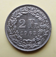 - SUISSE - 2 Francs - 1963 - Argent - - 2 Francs
