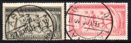 2962.GREECE. 1906 1DR,2 DR. FOOT RACE,SC.194-195 - Gebruikt