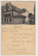 39089505 - Gross Gerau. Stadtkaffee Menne Gelaufen, 1939. Leichter Stempeldurchdruck, Leicht Fleckig, Sonst Gut Erhalte - Gross-Gerau