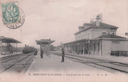 BRETIGNY Sur ORGE-les Quais De La Gare - Bretigny Sur Orge