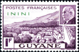 ININI, COSTUMI LOCALI, CAYENNE, PETAIN, 1941, NUOVI (MNH**) Mi:FR-INI 52, Scott:FR-INI 44, Yt:FR-INI 51 - Ungebraucht