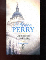 Anne Perry Un Innocent à L'Old Bailey - 10/18 - Bekende Detectives