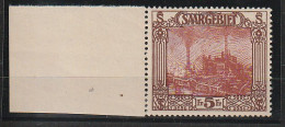 Saargebiet: Nr. 97 Randstück, ** (MNH) - Otros & Sin Clasificación