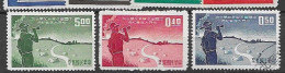 Taiwan 1959 Mint No Gum As Issued (one Stamp Is Used) Scouting - Neufs