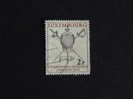 LUXEMBOURG LUXEMBURG YT 482 OBLITERE - CHAMPIONNAT MONDE ESCRIME - Used Stamps