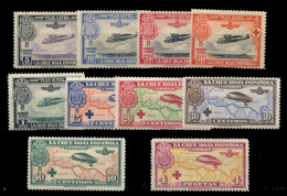 */** 339/48. Cruz Roja. Algunos Valores Sin Fijasellos. El 4 Ptas. Centraje De Lujo. Cat. 120 €. - Unused Stamps