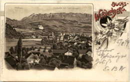 Buchs Werdenberg - Litho - Buchs