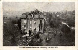 Porrentruy - Bambardement 1917 - Porrentruy