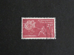 LUXEMBOURG LUXEMBURG YT 578 OBLITERE - PLAN SCHUMAN - Used Stamps