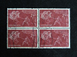 LUXEMBOURG LUXEMBURG YT 578 OBLITERE - PLAN SCHUMAN - Used Stamps