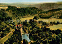 73785231 Manderscheid Eifel Hotel Cafe Heidsmuehle Fliegeraufnahme Manderscheid  - Manderscheid