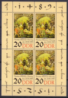 Germany DDR 1989 Thomas Muntzner Souvenir Sheet MNH - 1981-1990