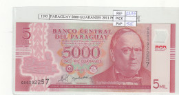 BILLETE PARAGUAY 5.000 GUARANIES 2011 POLIMERO P-234a  - Other - America