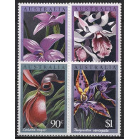 Australien 1986 Orchideen 997/00 Postfrisch - Mint Stamps