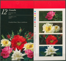 Kanada 2001 Kanadische Rosenzüchtungen MH 0-259 Postfrisch (D73444) - Ganze Markenheftchen
