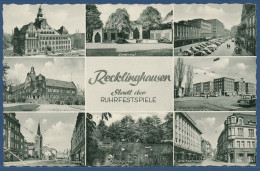Recklinghausen Markt Herner Str. Kreiswehrersatzamt, Ungebraucht (AK3313) - Recklinghausen