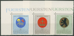 Liechtenstein 1970 Wappen Geistlicher Patronatsherren 533/35 Ecke Postfrisch - Nuovi