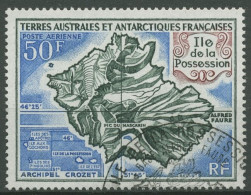 Franz. Antarktis 1970 Possesioninsel Im Crozet-Archipel 58 Gestempelt - Gebraucht