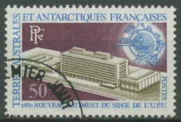 Franz. Antarktis 1970 Neuer Amtssitz Des Weltpostvereins UPU 57 Gestempelt - Used Stamps