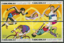 Hongkong 1992 Olympische Sommerspiele Barcelona 645/48 Postfrisch - Unused Stamps