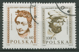 Polen 1982 Wawel-Burg Holzschnitzerei 2829/30 Gestempelt - Used Stamps