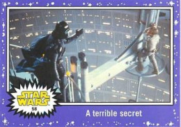 2015 Topps STAR WARS Journey To The Force Awakens "PURPLE Starfield" Parallel #58 - Star Wars