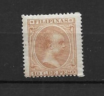 LOTE 2174 D /// (C030) FILIPINAS 1894  EDIFIL Nº:114 **MNH  CASTAÑO CLARO     ¡¡¡ OFERTA - LIQUIDATION - JE LIQUIDE !!! - Filippijnen