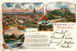 Gruss Aus Dem Ruhrtal Düren Heimbach Nideggenbrück - Litho - Dueren