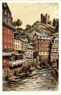 Montjoie - Künstlerkarte - Monschau