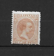 LOTE 2174 D /// (C030) FILIPINAS 1894  EDIFIL Nº:114 **MNH  CASTAÑO CLARO     ¡¡¡ OFERTA - LIQUIDATION - JE LIQUIDE !!! - Philipines