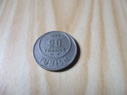 Tunisie - 20 Francs Muhammad Al-Amin 1950.N°552. - Tunesien