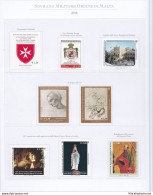 2008 SMOM - Francobolli Nuovi , Annata Completa , 41 Valori + 3 Foglietti - MNH* - Malta (Orde Van)