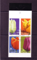 Flowers Booklet Cancelled - Full Booklets