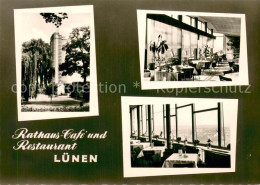 73783443 Luenen Rathaus Cafe Und Restaurant Luenen - Lünen