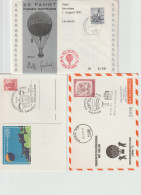 Ten Balloon Covers - Mostly European. Postal Weight 0,06 Kg. Please Read Sales Conditions Under Image Of Lot  - Sonstige (Luft)