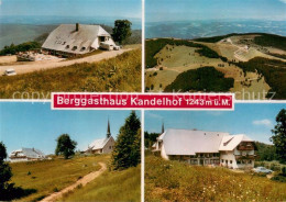 73781206 St Peter Schwarzwald Berggasthaus Kandelhof Fliegeraufnahme Kirche St P - St. Peter