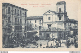 Al28 Cartolina Avellino Citta' Piazza Liberta' Hotel Centrale - Avellino