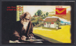 Inde India 2008? Mint Stamp Booklet Rabindranath Tagore, Poet, Literature, Nobel Prize, Drama, Art, Writer - Altri & Non Classificati