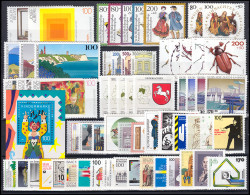 1645-1708 Bund-Jahrgang 1993 Komplett Postfrisch ** - Annual Collections