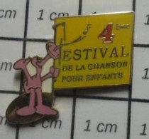 516B Pin's Pins / Beau Et Rare / MUSIQUE / 4e FESTIVAL BOISSY ST LEGER CHANSON POUR ENFANTS - Music