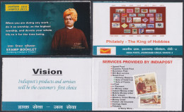 Inde India 2013 Mint Stamp Booklet Swami Vivekananda, Social Reformer, Hinduism, Religion, Hindu, Spirituality - Sonstige & Ohne Zuordnung