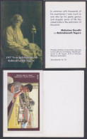 Inde India 2010 Mint Stamp Booklet Rabindranath Tagore, Nobel Prize, Literature, Poet, Poem, Drama, Theatre - Sonstige & Ohne Zuordnung