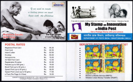 Inde India 2014 Mint Stamp Booklet Mahatma Gandhi, Indian Independence Leader, Social Reformer - Sonstige & Ohne Zuordnung