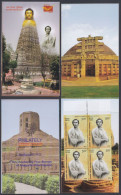 Inde India 2014 Mint Stamp Booklet Buddhism, Monastary, Buddhist, Buddha, Religion, Religious - Altri & Non Classificati