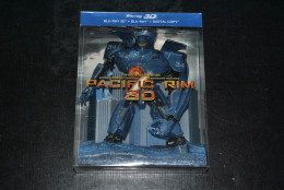 PACIFIC RIM BLU RAY 3D Occasion En Très Bon état Guillermo Del Toro Jagerpack Robot Limited Collectors Edition - Sciences-Fictions Et Fantaisie