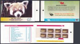 Inde India 2004 Mint Stamp Booklet Red Panda, Wildlife, Wild Life, Forest, Animal, Animals - Altri & Non Classificati