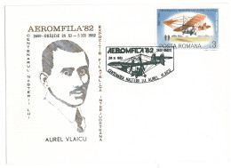 COV 67 - 331 AIRPLANE, Romania - Cover - Used - 1982 - Lettres & Documents