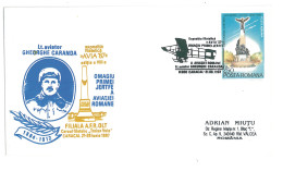COV 67 - 327 AIRPLANE, Romania - Cover - Used - 1978 - Lettres & Documents