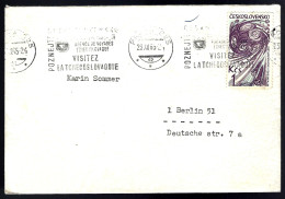 TCHECOSLOVAQUIE - 1965 - POUR BERLIN -  - Covers & Documents