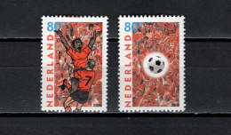 Netherlands 2000 Football Soccer European Championship Set Of 2 MNH - Europees Kampioenschap (UEFA)